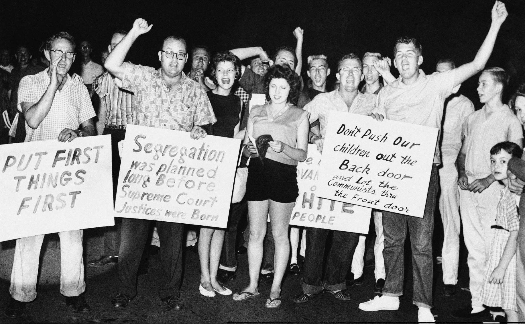 1959: Integration protest